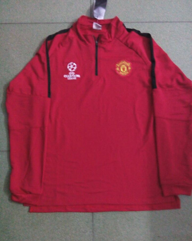 Manchester United 15/16 training Suit Champions League Red